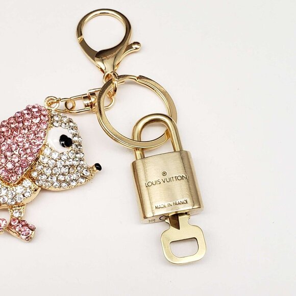 Authentic Louis Vuitton Lock & Key with unbranded Bagcharm, Keycharm, Keychain - Picture 6 of 7